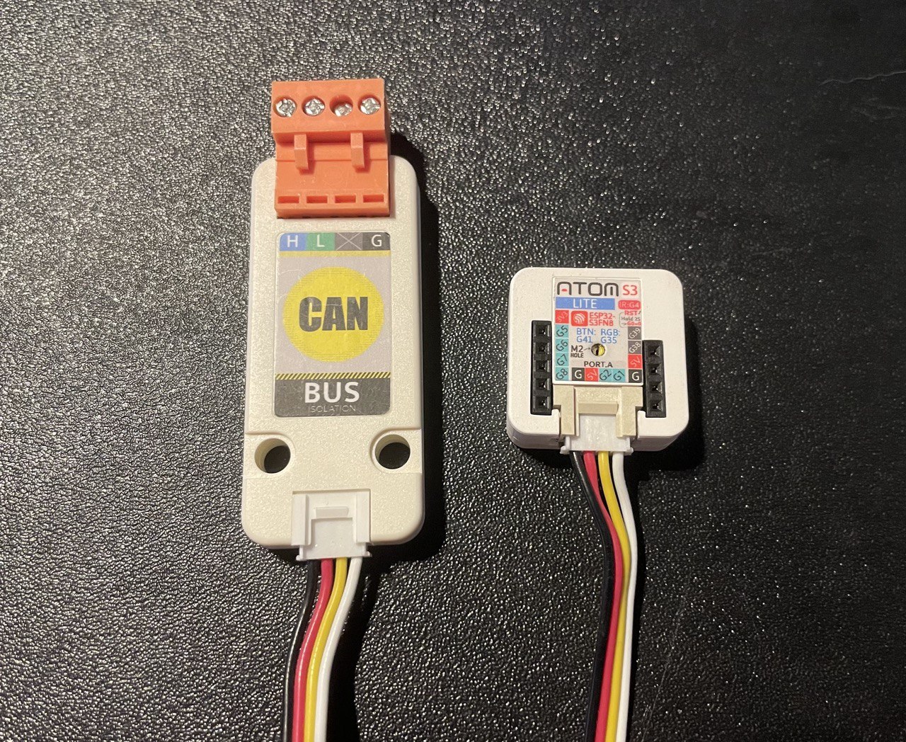 M5_Atom_S3 with CAN unit