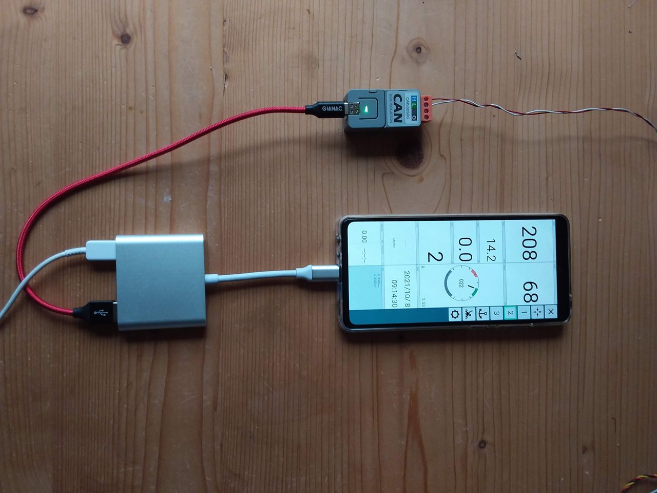 M5AtomCAN Android