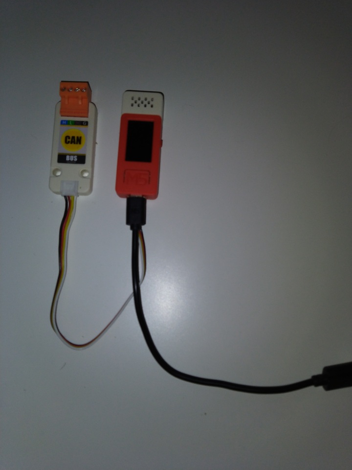 M5StickC+ with CAN unit
